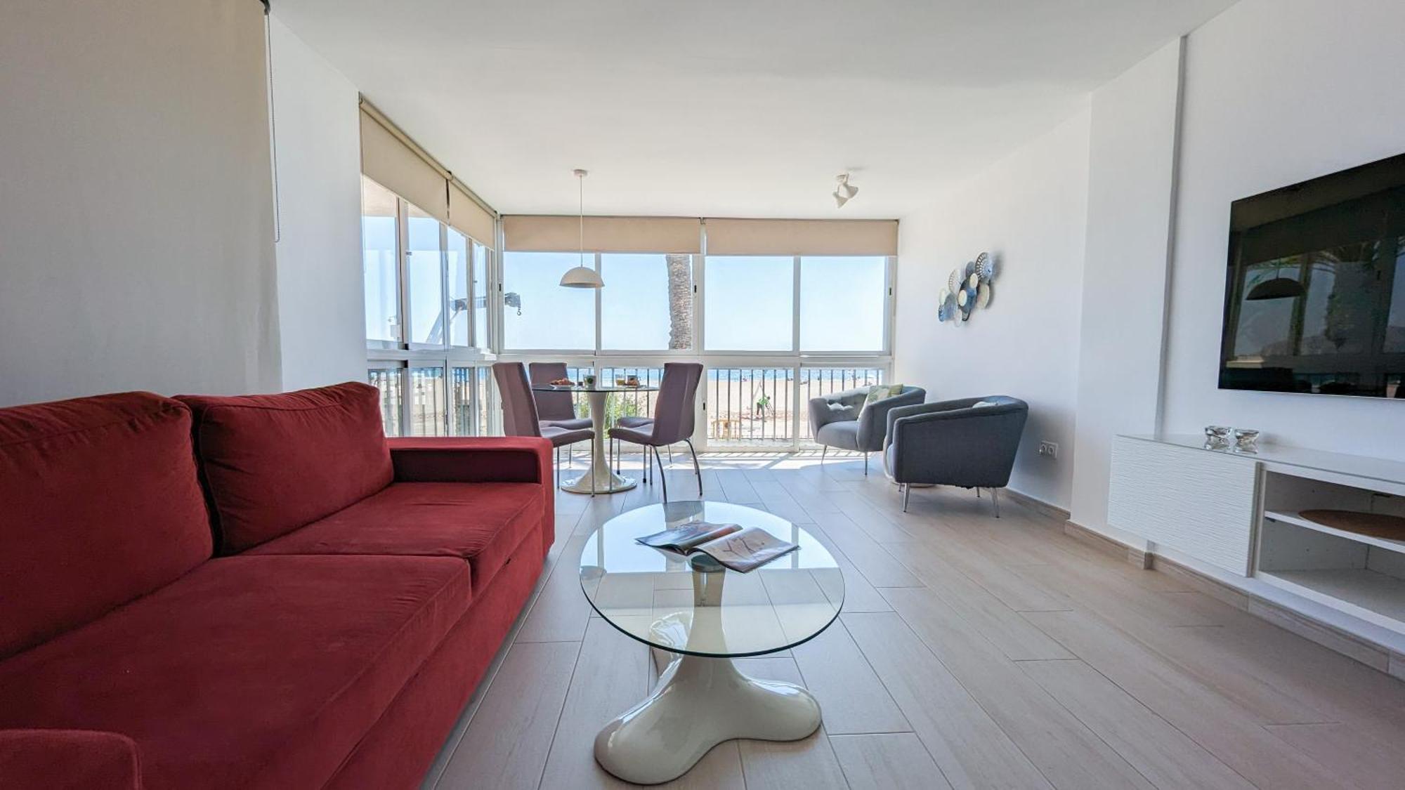 Esmeralda Sea Front Apartment ベニドルム エクステリア 写真
